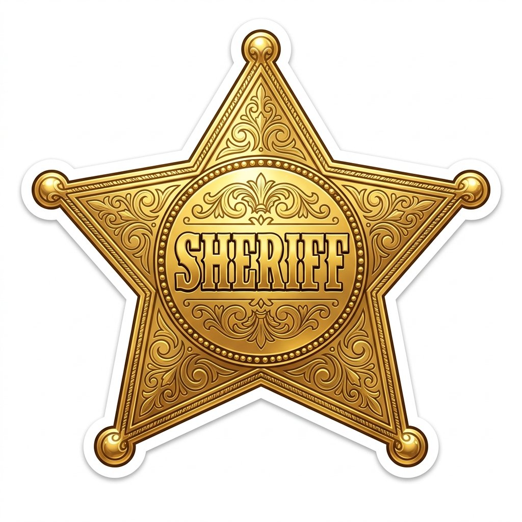 Sheriff Badge